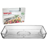 Borcam"жаропр.форма прямоугольная 3800 мл, Grill 59554 GB