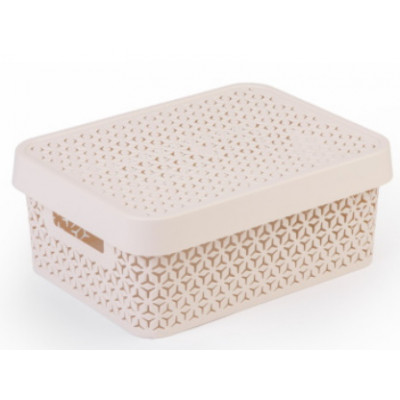 Корзина   350*290*175мм с/кр [ЭЛЕМЕНТ] БЕЖЕВЫЙ